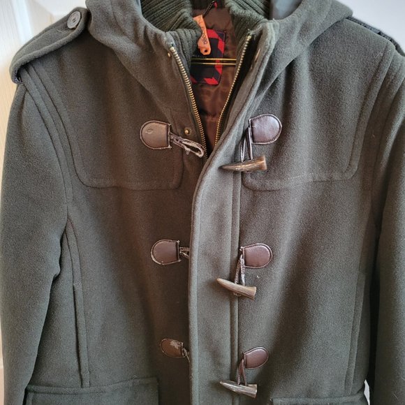 Tommy Hilfiger Pea Coat Men's Size Medium - Picture 4 of 14